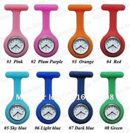 2013 नए सिलिकॉन नर्स घड़ी के साथ मिश्र धातु पिन, प्रतिरोधी Materals साथ slicone Wristband घड़ी