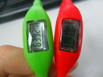 प्रचार सिलिकॉन रबर wristband Pedometer घड़ी, बहुक्रिया आंदोलन सिलिकॉन Wristband घड़ी