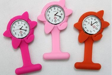सिलिकॉन Wristband घड़ी फूल नर्स घड़ी, डॉक्टर घड़ी सिलिकॉन घड़ी