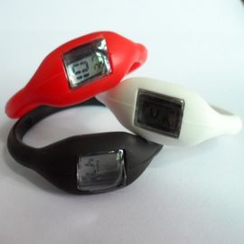 मल्टी फंक्शनल सिलिकॉन Wristband घड़ी, ऋण आयन सिलिकॉन खेल कलाई घड़ियों