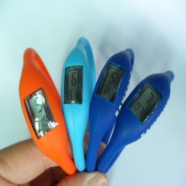 व्हाइट / ब्लू सिलिकॉन Wristband घड़ी, खेल क्वार्ट्ज कलाई घड़ी समायोज्य समय दस्ता के साथ