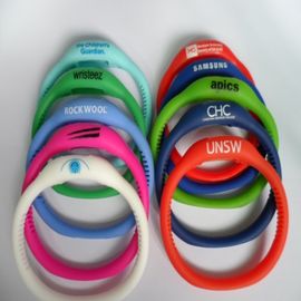 स्वस्थ सिलिकॉन Wristband घड़ी आयनों क्वार्ट्ज कलाई घड़ी Body`s इलेक्ट्रिक शेष राशि के लिए