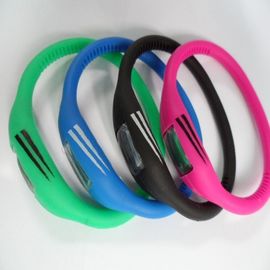 यूनिसेक्स सिलिकॉन Wristband घड़ी, जेली आयनों खेल क्वार्ट्ज घड़ी तैरना