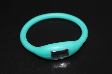 खेल कंगन Wristband घड़ी सिलिकॉन रबर जेली आयन, लाल एलईडी घड़ी के साथ