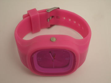 अच्छी गुणवत्ता 3 एटीएम कस्टम लोगो सिलिकॉन Wristband घड़ी