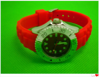 2014 गर्म बिक्री सिलिकॉन घड़ी में Wristband