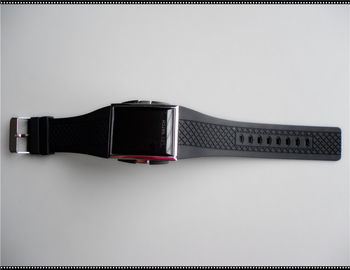 खेल शीतल अनुकूलित सिलिकॉन Wristband घड़ी