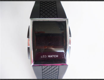 खेल शीतल अनुकूलित सिलिकॉन Wristband घड़ी