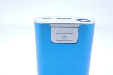 एलईडी मशाल के साथ डिजिटल कैमरा धातु यूएसबी पोर्टेबल पावर बैंक 6600mAh