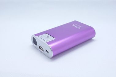 एलईडी मशाल के साथ डिजिटल कैमरा धातु यूएसबी पोर्टेबल पावर बैंक 6600mAh