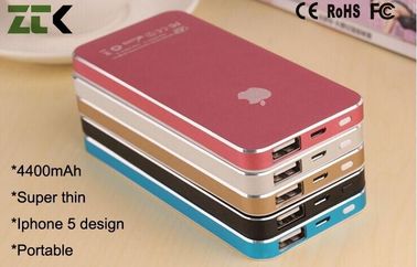 पॉलिमर Iphone 5 आकार डिजिटल कैमरे के लिए पोर्टेबल पावर बैंक, एमपी 3, MP4