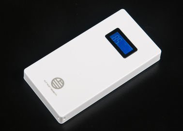 स्मार्टफोन और टैबलेट के लिए व्हाइट यूनिवर्सल पोर्टेबल 5000mAh पावर बैंक