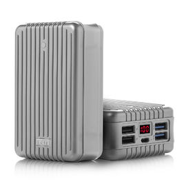 बड़ी क्षमता 24000MAH पोर्टेबल पावर बैंक 4 पोर्ट Ipad / लैपटॉप / iPhone के लिए
