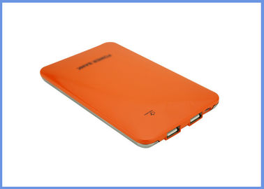मोबाइल फोन शक्तिशाली लिथियम पॉलिमर बैटरी पावर बैंक 8000mAh के साथ स्पर्श कुंजी