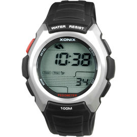 कैलोरी Pedometer महिलाओं के लिए देखता कदम काउंटर / डिजिटल क्वार्ट्ज घड़ी