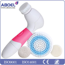 1 में मिनी होम इलेक्ट्रिक त्वचा cleanser ब्रश 4 कोहनी, घट्टा, सूरज नुकसान को हटाने के लिए